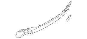 Rear Bumper Lip BMW 5 G30 18-20 M Sport
