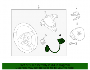 Steering wheel controls VW Jetta 19-