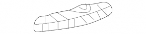 Front bumper mount left VW Tiguan 20-21