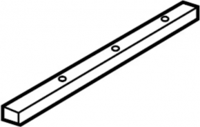 Door sill trim front right outer Infiniti JX35 QX60 13- chrome with backlight, missing fastener