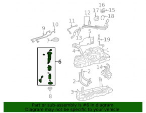 Fuel pump petrol pump Lexus GX470 03-09