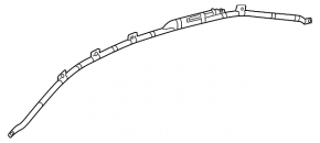 Left side curtain airbag for Mercedes A-Class V177 19-22