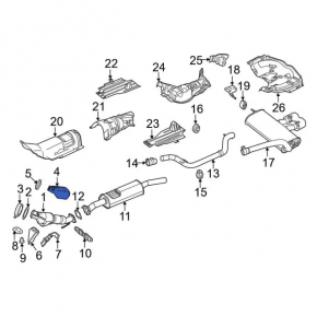 Collector protection Ford Focus mk3 11-18 2.0