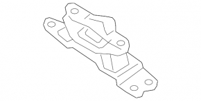 Engine mount left Nissan Maxima A36 16- 3.5