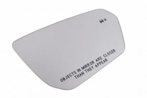 Right mirror element Chevrolet Equinox 18-24 heated, BSM