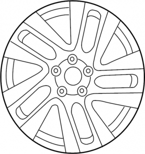 Wheel disk R18 5*114.3 Infiniti JX35 QX60 13-16