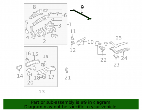 Lexus ES350 07-12 Front Strut Bar