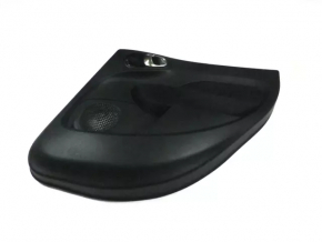 Door trim card rear right Fiat 500L 14- black with beige insert