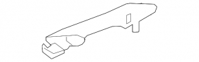 Door handle outer rear left Lexus NX200t NX300 NX300h 17-21 keyless