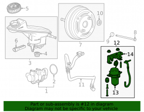 Vacuum pump Buick Encore 13-16