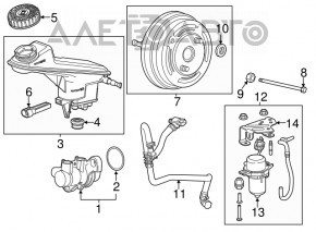 Vacuum pump Buick Encore 13-16