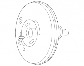 Mercedes A-class V177 19-22 vacuum booster