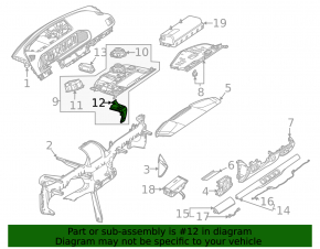 Mercedes W213 E 17-23 interior hood release handle red