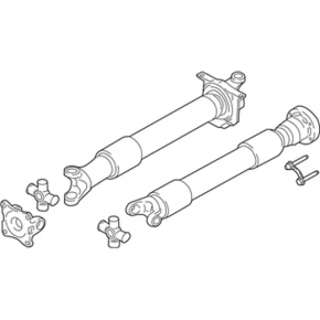 Driveshaft driveshaft Ford Mustang mk6 15-17 3.7