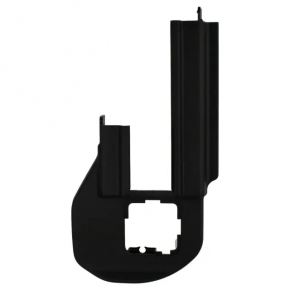 2nd row seat slide plug, right front, right Ford Explorer 20-25, black, with overlay, worn