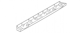 Rear Bumper Bracket Central Mazda CX-9 16-23