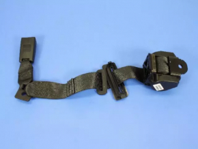 Seat belt rear center Chrysler 200 11-14 black