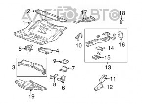 Chevrolet Equinox 10-12 Trunk Tray