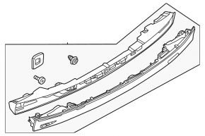 Nissan Ariya 23-25 central light