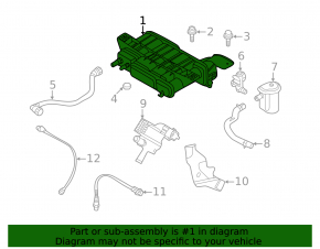 Carbon Canister Absorber Kia Forte 19-24 2.0