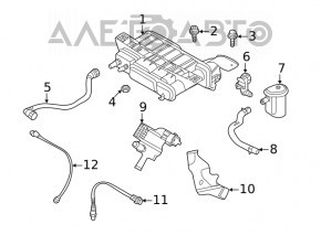 Carbon Canister Absorber Kia Forte 19-24 2.0