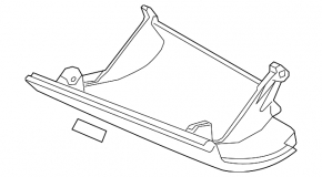 Glove box, glove compartment Volvo XC90 16-22 black