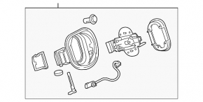 Chevrolet Bolt EV 22-23 charging port housing