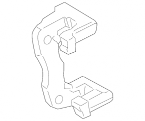Rear left caliper bracket for Lexus ES300h ES350 13-18