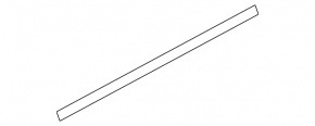 Upper rear left door molding for VW Tiguan 18-24