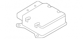 Audi Q3 83A 19-25 SRS Airbag Computer Module