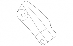 Rear spoiler seal right Toyota Prius V 12-17