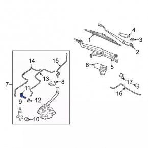 Ford Explorer 11-19 Washer Fluid Level Sensor