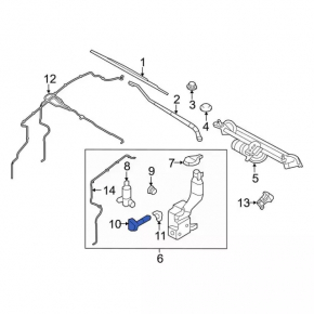 Ford Explorer 11-19 Washer Fluid Level Sensor