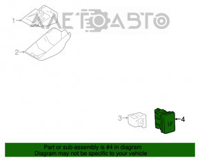 Toyota Highlander 14-16 Lane Keeping Button