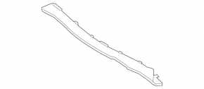 Mercedes GLA 15-17 front bumper lower trim