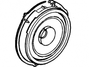 Speaker rear left Ford Focus mk3 11-18