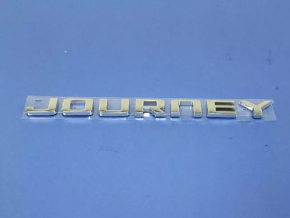Emblem inscription JOURNEY trunk door Dodge Journey 11- type 1