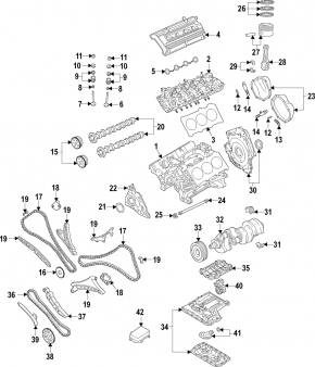 Audi Q8 19-26 3.0T MHEV Crankshaft