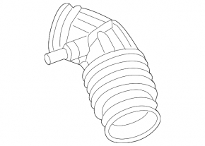 Nissan Pathfinder 13-16 air duct with resonator