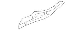 Left Windscreen Wiper Seal Chevrolet Impala 14-20