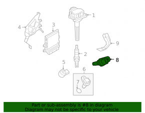 Crankshaft position sensor Nissan Maxima A36 16-