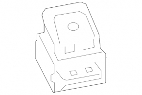 P Parking button Infiniti QX50 19-20
