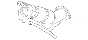 Downpipe Volvo V90 17-21 usa T5, T6
