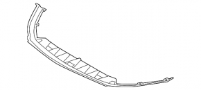 Front bumper lip VW CC 13-17 rest