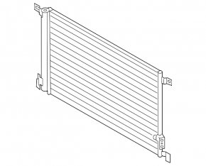 Air conditioning condenser radiator for Audi E-Tron 19-23