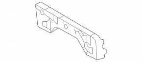 Front bumper area for Toyota Venza 21-