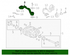 Lexus UX200 UX250h 19-24 Gearbox Support