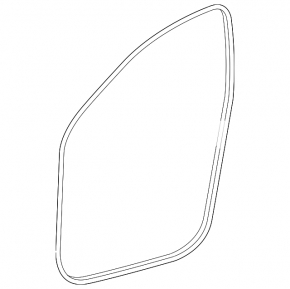 Door seal front right Toyota Venza 21-