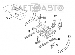 Subaru b10 Tribeca 2nd row rear seats