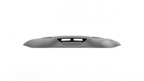Hood bare Dodge Charger 15-20 rest SRT under 1 air duct Alum